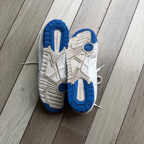 New Balance 550 Men’s White Cobalt Blue - Picture 5 of 7